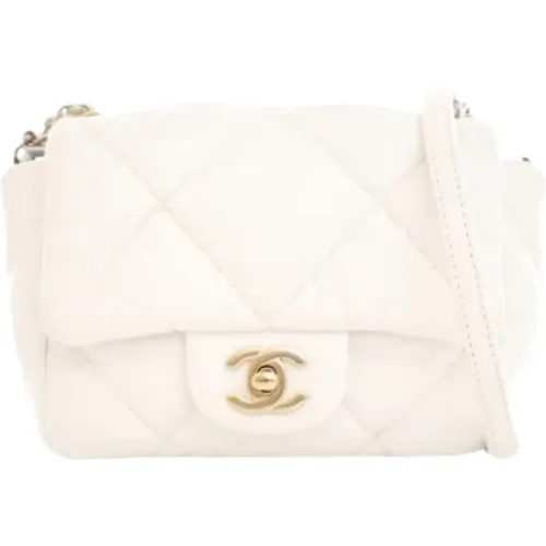 Pre-owned Cross Body Bags, female, , Size: ONE SIZE Pre-owned Leather chanel-bags - Chanel Vintage - Modalova