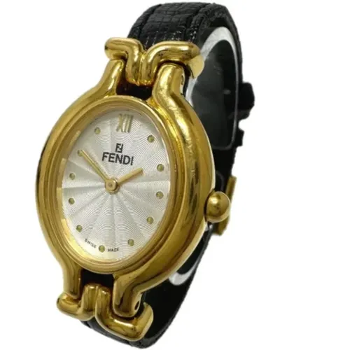 Pre-owned Watches, female, , Size: ONE SIZE Pre-owned Stainless Steel watches - Fendi Vintage - Modalova