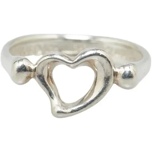 Pre-owned Jewellery, female, , Size: ONE SIZE Pre-owned Silver rings - Tiffany & Co. Pre-owned - Modalova