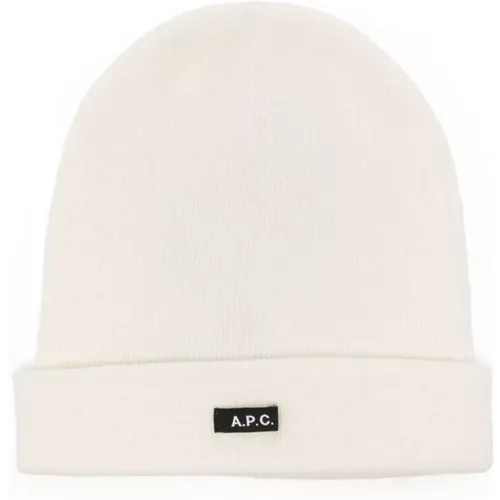 Logo Beret Hat , male, Sizes: S, M - A.p.c. - Modalova