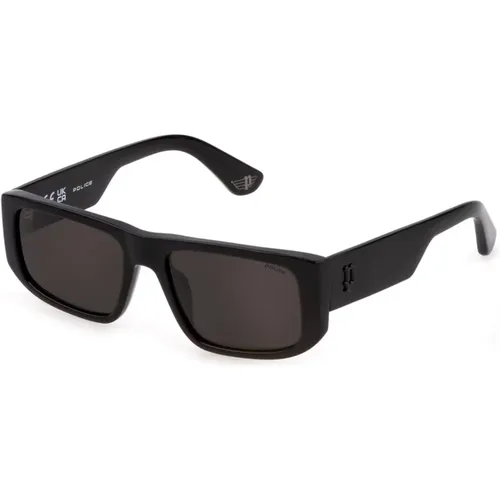 Goth 2 Sunglasses Grey Lenses , unisex, Sizes: 55 MM - Police - Modalova