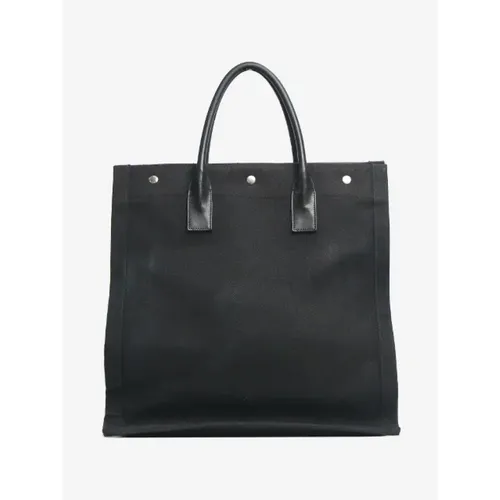 Pre-owned Tote Bags, female, , Size: ONE SIZE Pre-owned Leather totes - Saint Laurent Vintage - Modalova