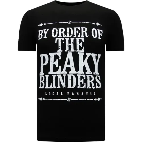 Peaky Blinders T-shirt Herren , Herren, Größe: XL - Local Fanatic - Modalova