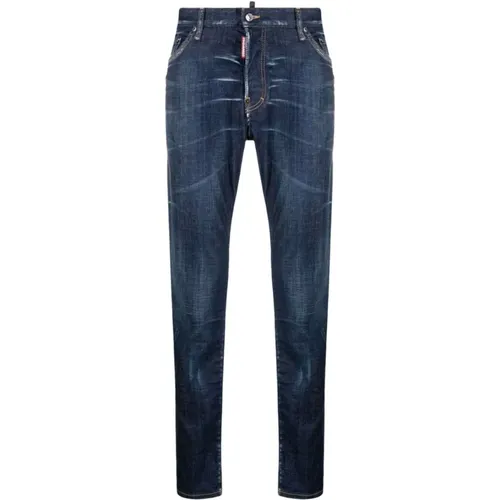 Blaue Jeans Herbst Winter 2023 , Herren, Größe: 2XL - Dsquared2 - Modalova