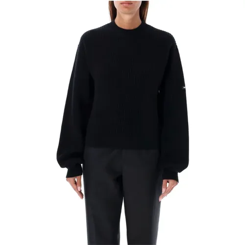 Stylish Cropped Sweater for Women , female, Sizes: M, S - Balenciaga - Modalova