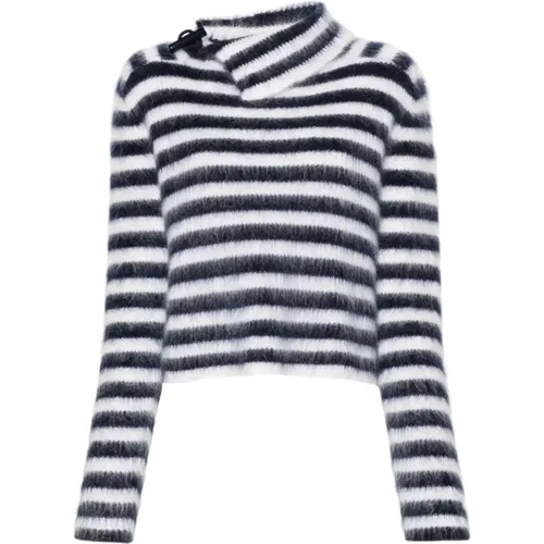 Blauer Rippstrickpullover , Damen, Größe: XS - Jacquemus - Modalova