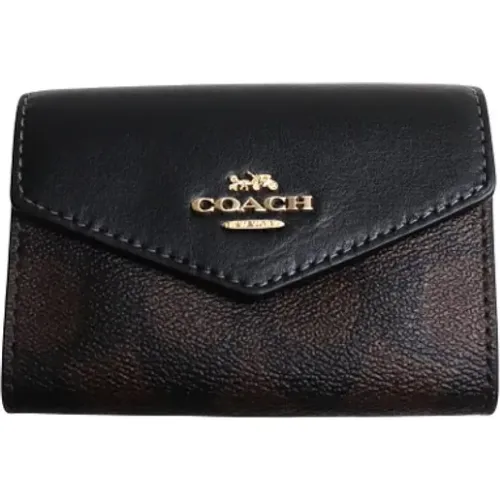 Pre-owned Wallets, female, , Size: ONE SIZE Pre-owned Canvas wallets - Coach Pre-owned - Modalova