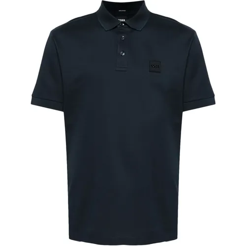 Cotton Polo Shirt with 3 Buttons , male, Sizes: 2XL, M, L, XL - Hugo Boss - Modalova