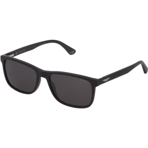 Lite 4 Rectangular Sunglasses Matte , male, Sizes: 57 MM - Police - Modalova