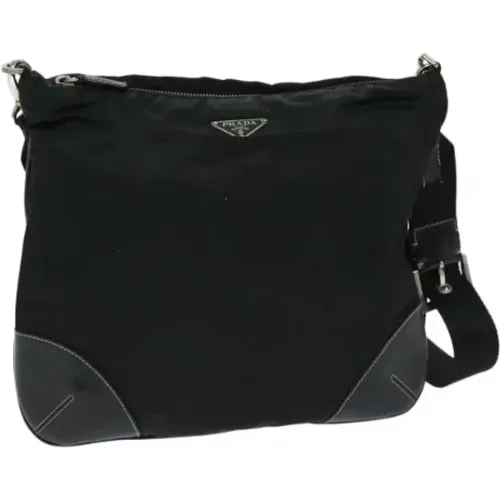 Pre-owned Cross Body Bags, female, , Size: ONE SIZE Pre-owned Canvas prada-bags - Prada Vintage - Modalova