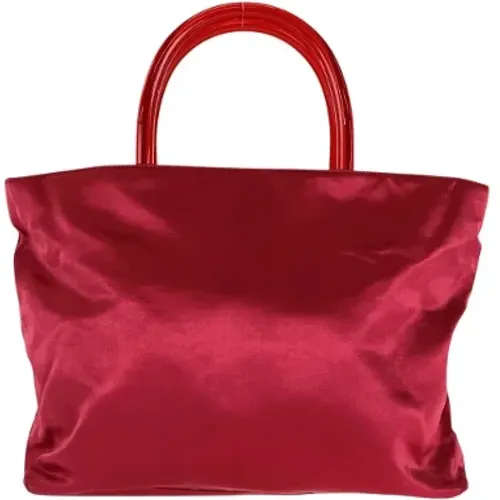 Pre-owned Tote Bags, female, , Size: ONE SIZE Pre-owned Plastic totes - Prada Vintage - Modalova