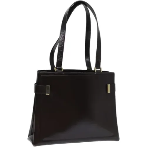 Pre-owned Tote Bags, female, , Size: ONE SIZE Pre-owned Leather totes - Gucci Vintage - Modalova