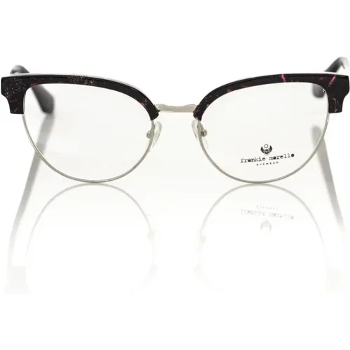 Glasses, unisex, , Size: ONE SIZE Clubmaster Glasses Bordeaux Glitter - Frankie Morello - Modalova