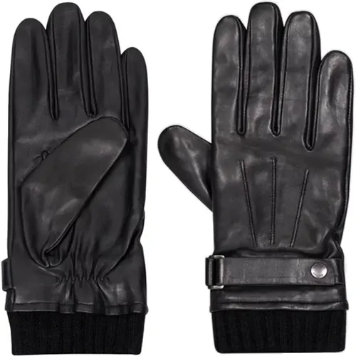 Leather Gloves with Wool Elastic and Cashmere Lining , male, Sizes: XL - Mackage - Modalova