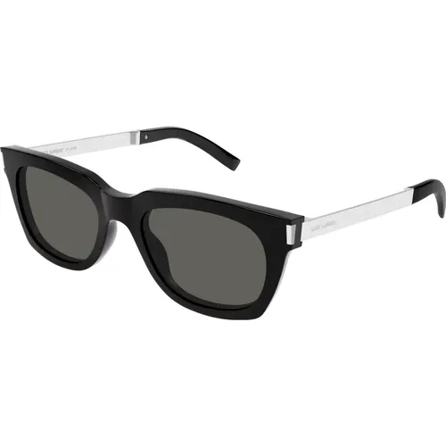 Grey Sunglasses SL 582 , unisex, Sizes: 53 MM - Saint Laurent - Modalova