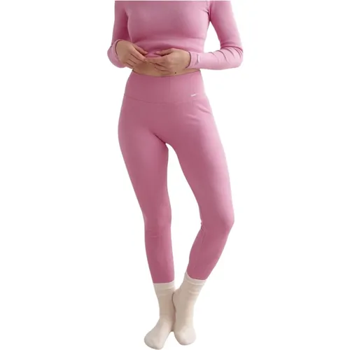 Peony Ribbed Wool Leggings , Damen, Größe: L - Aim'n - Modalova