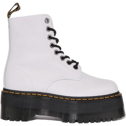 Platform Boots with 8 Eyelets , female, Sizes: 6 UK, 5 UK, 7 UK, 9 UK - Dr. Martens - Modalova