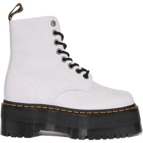 Platform Boots with 8 Eyelets , female, Sizes: 6 UK, 7 UK, 9 UK - Dr. Martens - Modalova