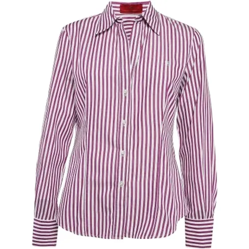 Pre-owned Shirts & Blouses, female, , Size: M Pre-owned Cotton tops - Carolina Herrera Pre-owned - Modalova