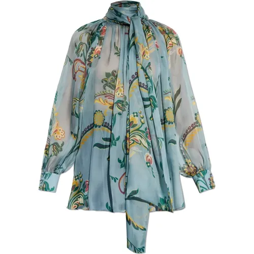 Blouses, female, , Size: S Silk Top - ETRO - Modalova