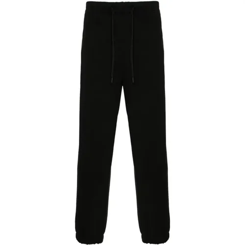 Cotton Fleece Trousers , male, Sizes: XL, S, L, M - Versace Jeans Couture - Modalova