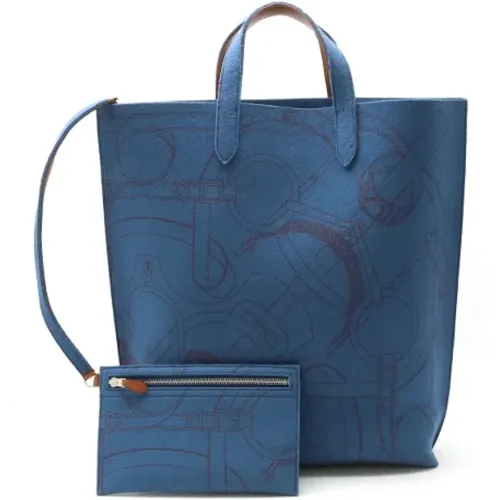 Pre-owned Tote Bags, female, , Size: ONE SIZE Pre-owned Canvas totes - Hermès Vintage - Modalova