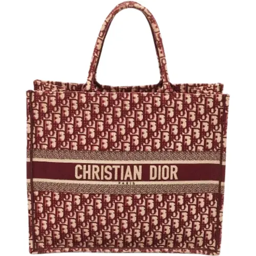 Pre-owned Tote Bags, female, , Size: ONE SIZE Pre-owned Canvas dior-bags - Dior Vintage - Modalova