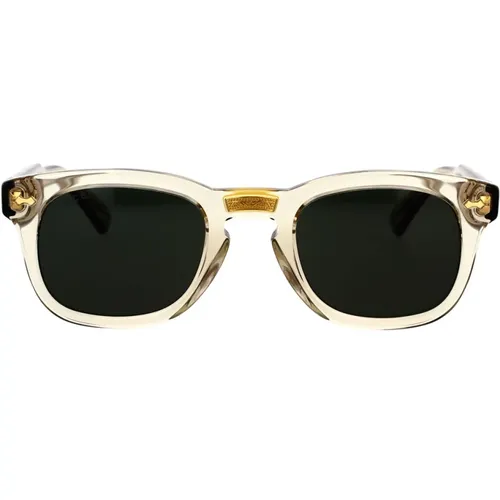 Gg0182S 007 Sonnenbrille , unisex, Größe: 49 MM - Gucci - Modalova