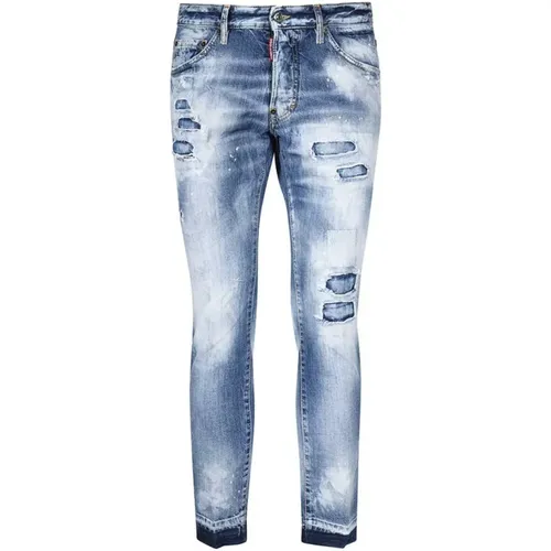 Slim-fit Jeans, Classic Denim Style , male, Sizes: XS - Dsquared2 - Modalova