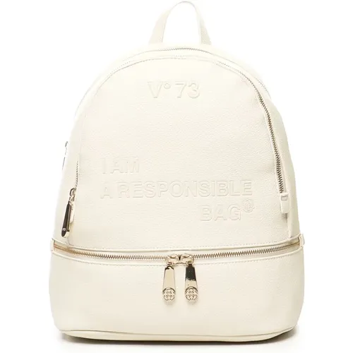 Backpacks, female, , Size: ONE SIZE Backpack with Logo Lettering - V73 - Modalova