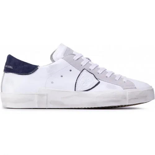 Sneakers , male, Sizes: 7 UK, 8 UK, 6 UK, 10 UK, 9 UK - Philippe Model - Modalova