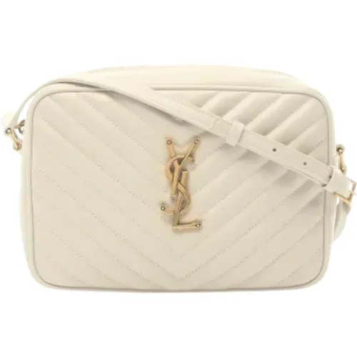 Pre-owned Cross Body Bags, female, , Size: ONE SIZE Pre-owned Leather shoulder-bags - Yves Saint Laurent Vintage - Modalova