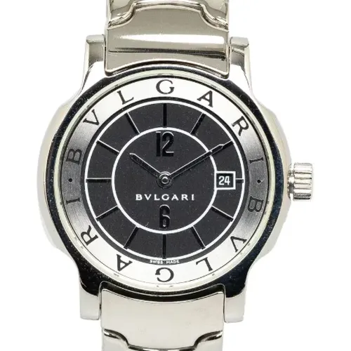 Pre-owned Watches, female, , Size: ONE SIZE Pre-owned Metal watches - Bvlgari Vintage - Modalova