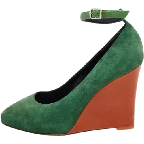 Pre-owned Wildleder heels , Damen, Größe: 39 EU - Celine Vintage - Modalova