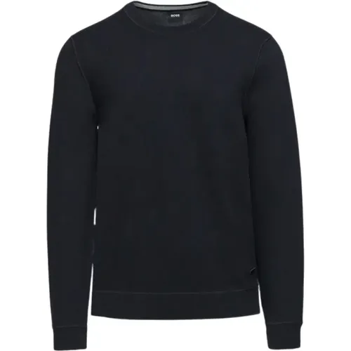 Wendbarer Rundhals-Sweatshirt , Herren, Größe: M - Hugo Boss - Modalova