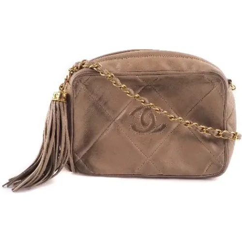 Pre-owned Leather chanel-bags , female, Sizes: ONE SIZE - Chanel Vintage - Modalova