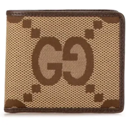 Pre-owned Wallets, female, , Size: ONE SIZE Pre-owned Canvas wallets - Gucci Vintage - Modalova