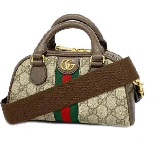 Pre-owned Leather gucci-bags , female, Sizes: ONE SIZE - Gucci Vintage - Modalova