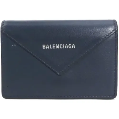 Pre-owned Wallets, female, , Size: ONE SIZE Pre-owned Leather wallets - Balenciaga Vintage - Modalova