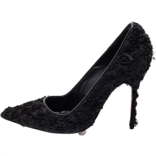 Pre-owned Stoff heels , Damen, Größe: 39 EU - Manolo Blahnik Pre-owned - Modalova