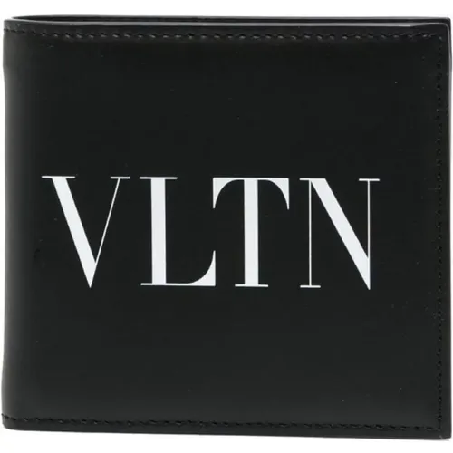 Leather Vltn Billfold Wallet , male, Sizes: ONE SIZE - Valentino Garavani - Modalova