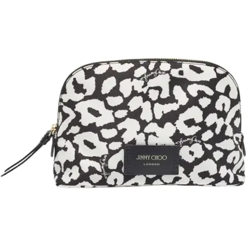 Pre-owned Nylon clutches , female, Sizes: ONE SIZE - Jimmy Choo Pre-owned - Modalova