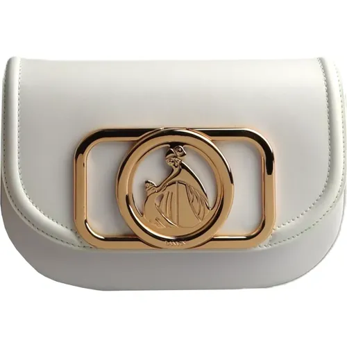 Flap Bag with Cream Shades , female, Sizes: ONE SIZE - Lanvin - Modalova