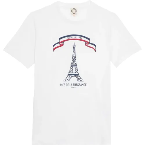 Limitierte Auflage T-Shirt, Sommer 2024 in Paris , Damen, Größe: XS - Ines De La Fressange Paris - Modalova