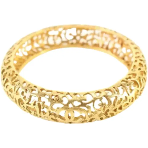 Pre-owned Jewellery, female, , Size: ONE SIZE Gold Jewelry, Pre-owned, 3 Length - Chanel Vintage - Modalova