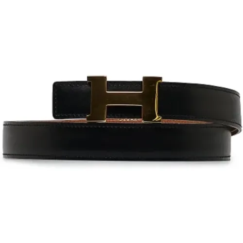 Pre-owned Belts, female, , Size: ONE SIZE Pre-owned Leather belts - Hermès Vintage - Modalova