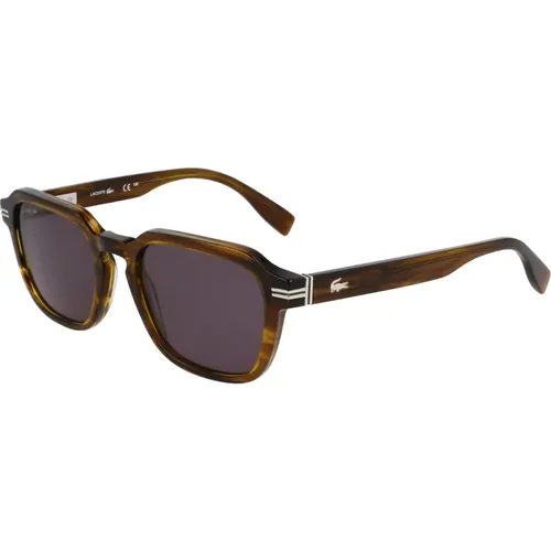 Stylische Sonnenbrille in Farbe 275 , Herren, Größe: 52 MM - Lacoste - Modalova