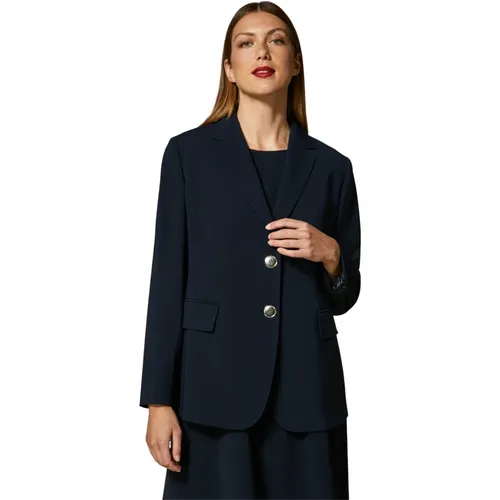 Komfort-Triacetat-Blazer mit modernem Stil - Marina Rinaldi - Modalova