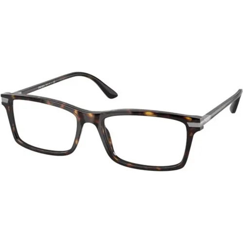 Pr03Yv Glasses , male, Sizes: 56 MM - Prada - Modalova