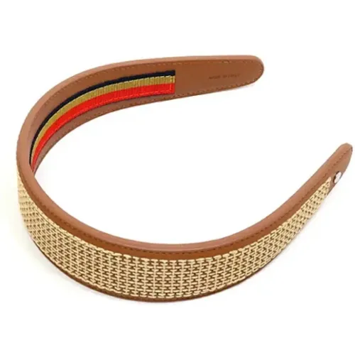 Pre-owned Accessories, female, , Size: ONE SIZE Pre-owned Leather hair-accessories - Hermès Vintage - Modalova